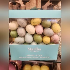 Martha Stewart vase basket filler Easter eggs set of 56